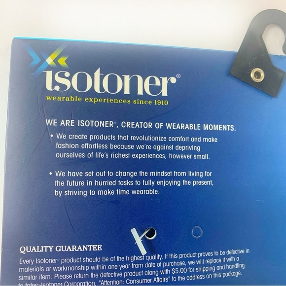 Isotoner Cozy Ballet Slippers Gray | Women’s Medium | Holiday Gift Must-Have - Picture 8 of 10